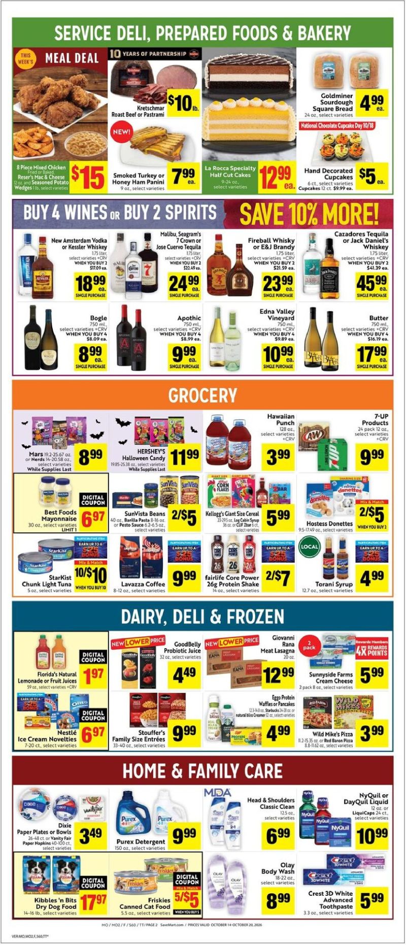 SAVE MART weekly ad Oct 14 – Oct 21, 2026 – page 2