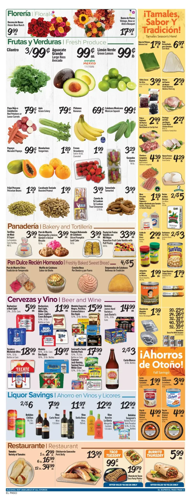 EL SUPER weekly ad Oct 14 – Oct 20, 2026 – page 4