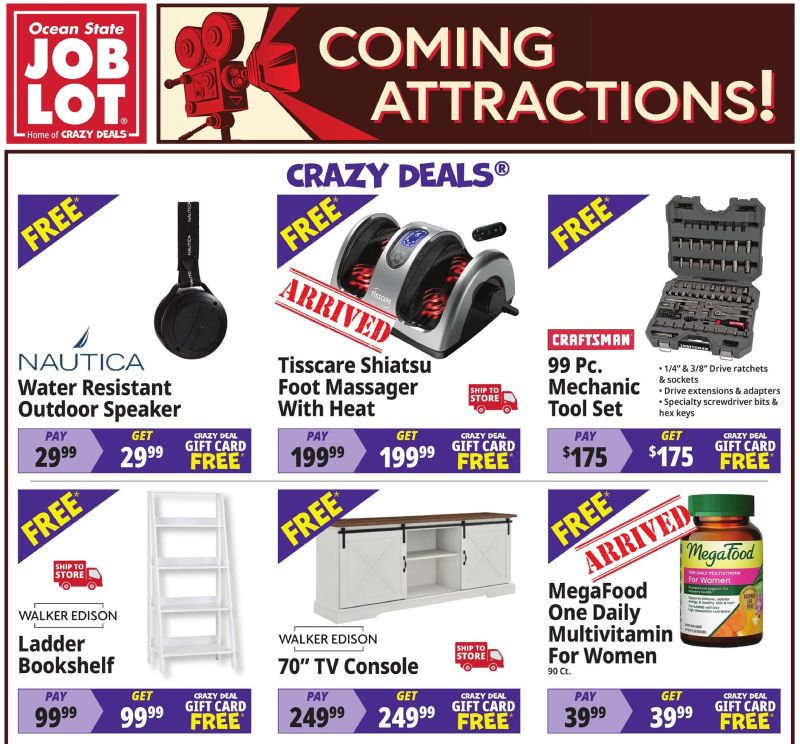 OCEAN STATE JOB LOT weekly ad Oct 15 – Oct 22, 2026 – page 1