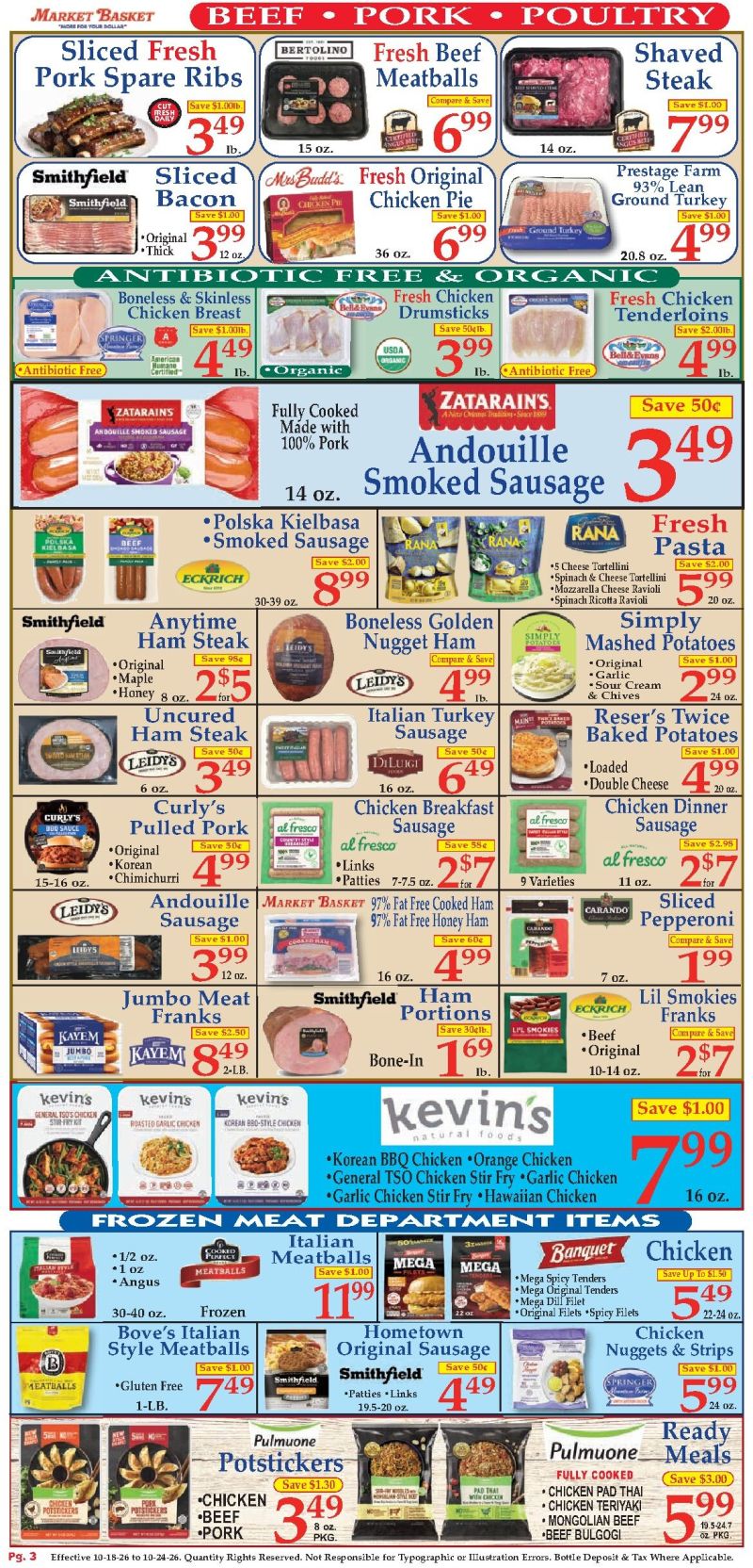 MARKET BASKET weekly ad Oct 19 – Oct 24, 2026 – page 3