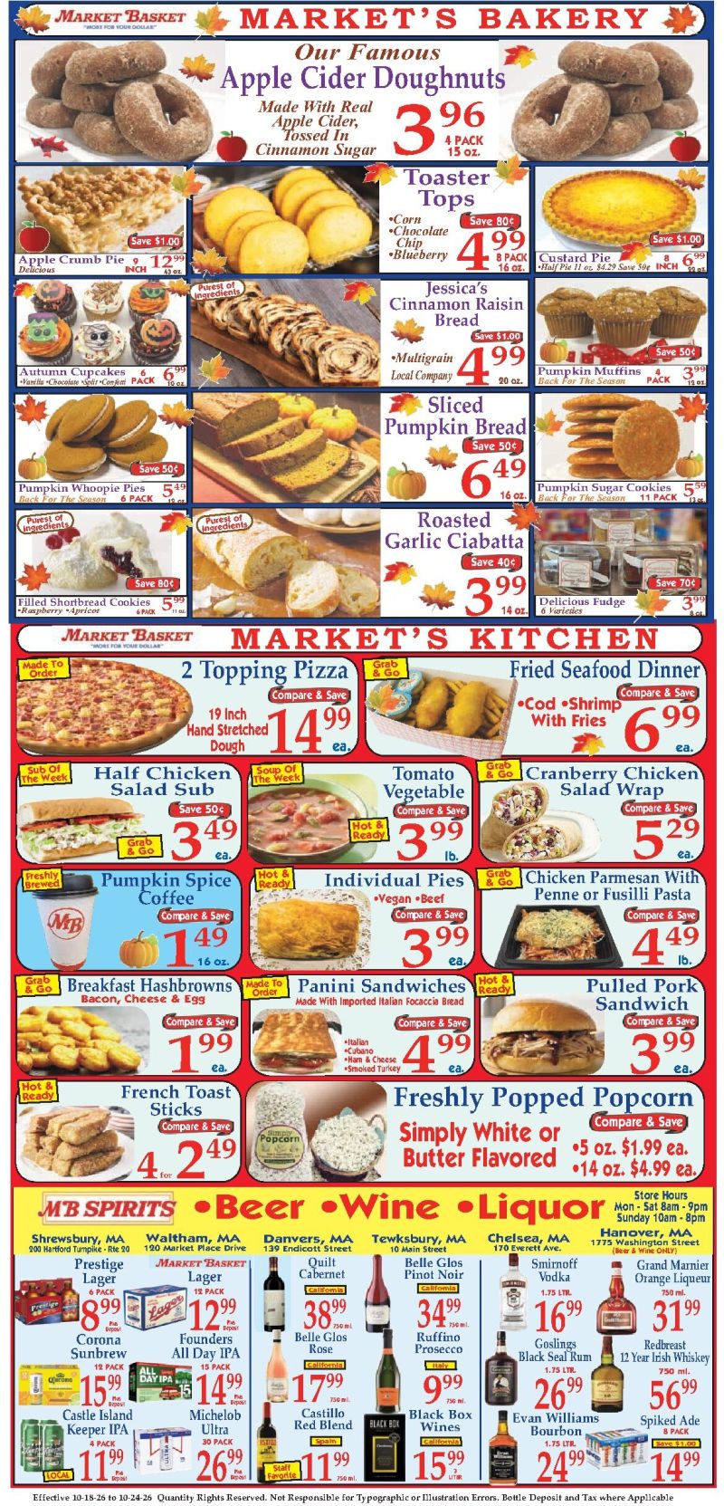 MARKET BASKET weekly ad Oct 19 – Oct 24, 2026 – page 8