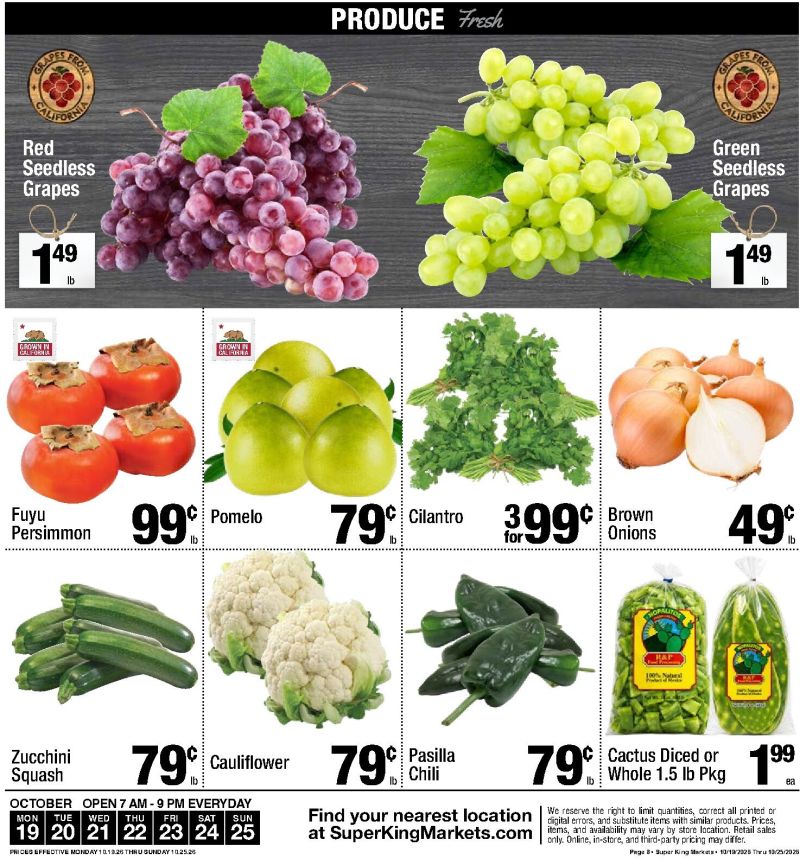 SUPER KING weekly ad Oct 19 – Oct 25, 2026 – page 8
