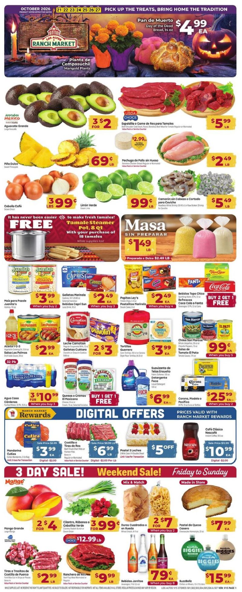 CARDENAS weekly ad Oct 21 – Oct 28, 2026 – page 1