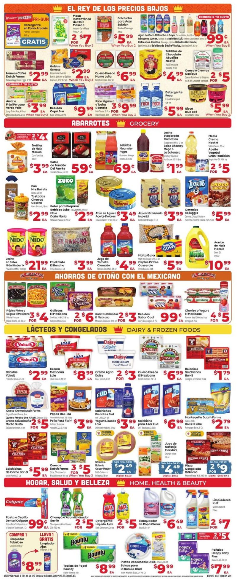 EL RANCHO weekly ad Oct 21 – Oct 28, 2026 – page 2