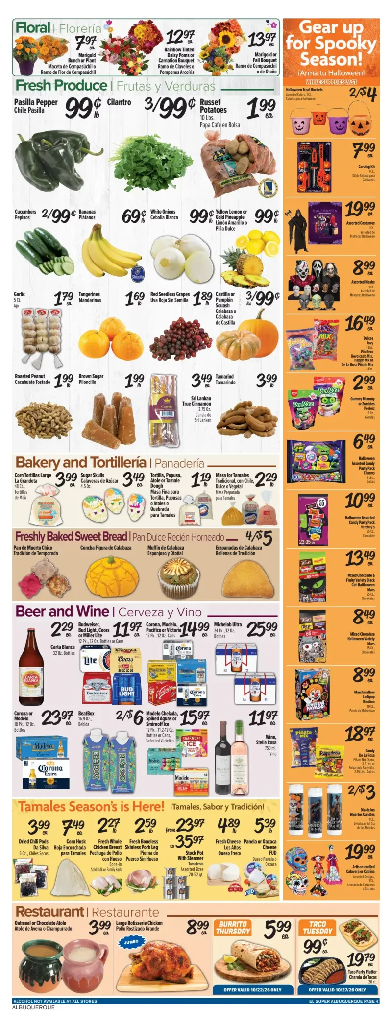 EL SUPER weekly ad Oct 21 – Oct 27, 2026 – page 4