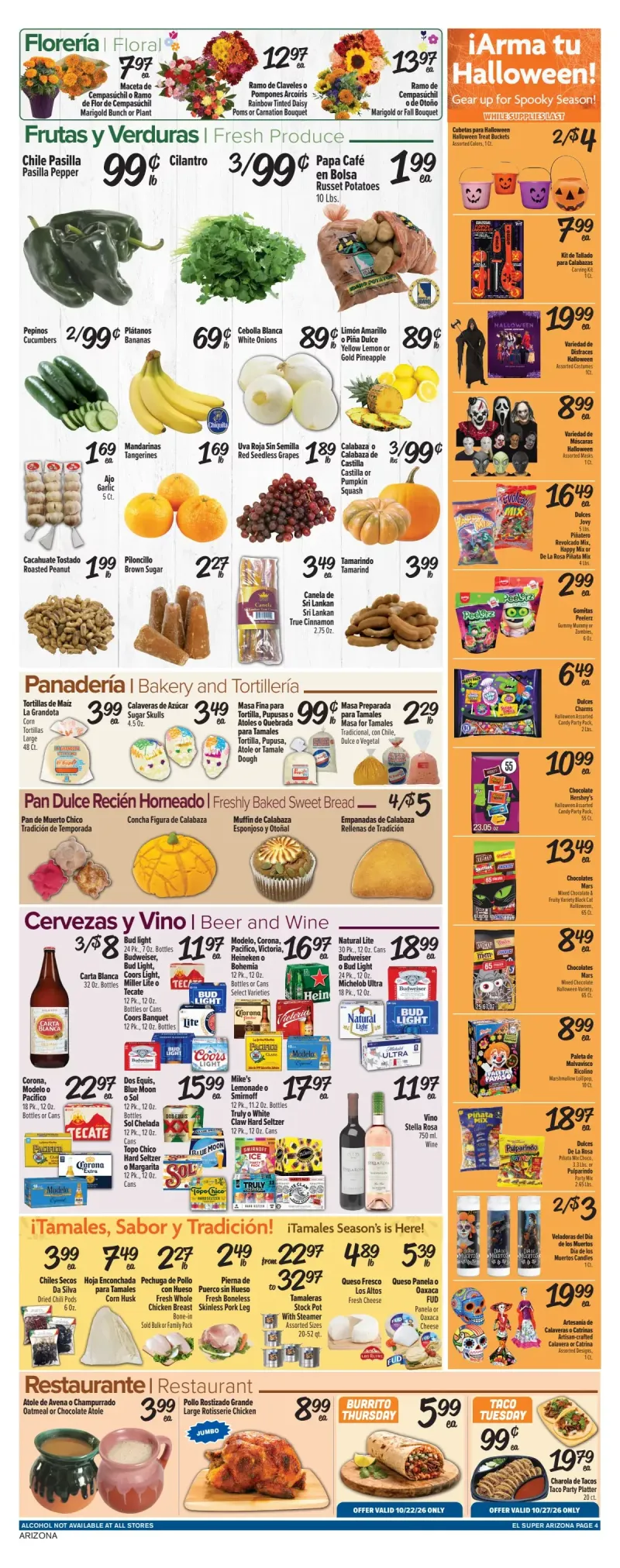 EL SUPER weekly ad Oct 21 – Oct 27, 2026 – page 4