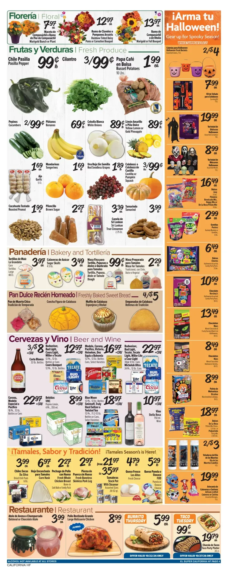 EL SUPER weekly ad Oct 21 – Oct 27, 2026 – page 4