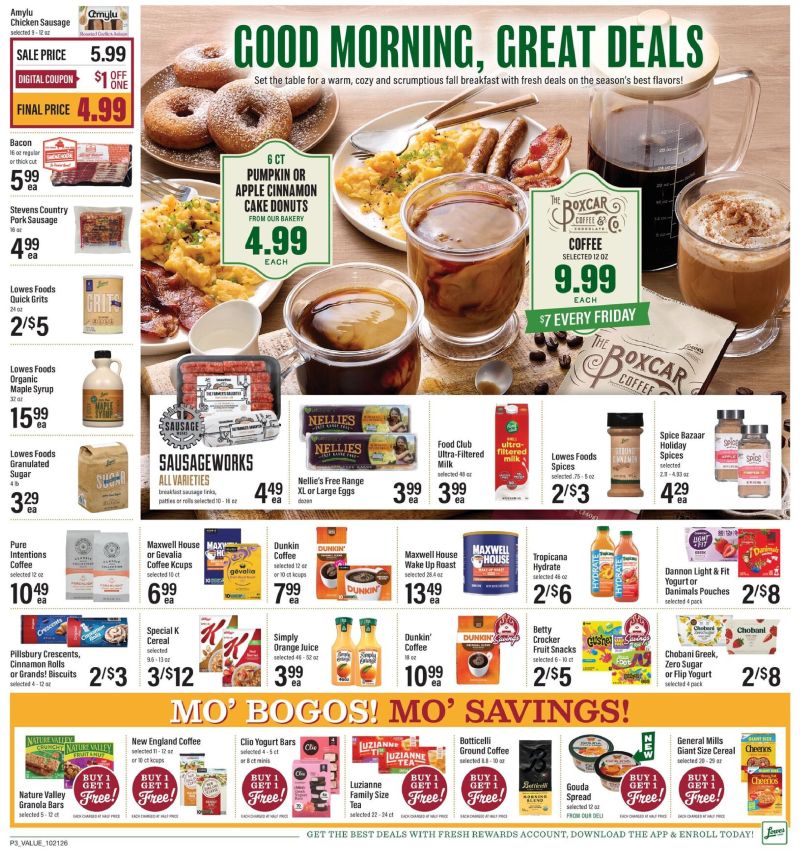 LOWES FOODS weekly ad Oct 21 – Oct 28, 2026 – page 3
