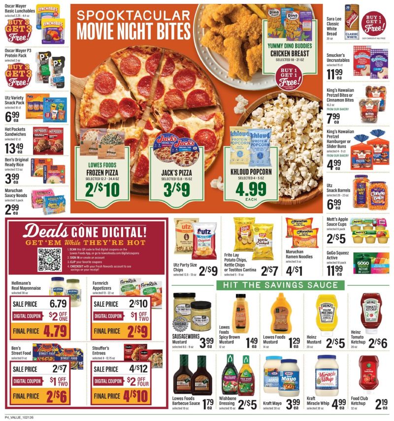 LOWES FOODS weekly ad Oct 21 – Oct 28, 2026 – page 4