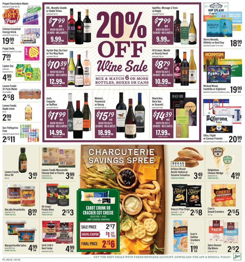 LOWES FOODS weekly ad Oct 21 – Oct 28, 2026 – page 6