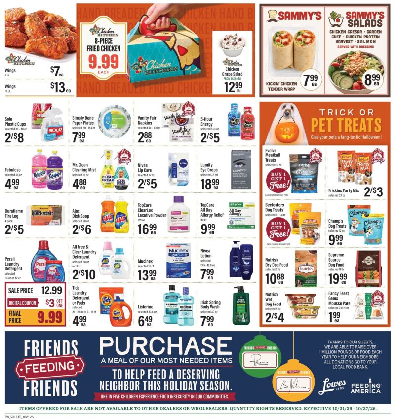 LOWES FOODS weekly ad Oct 21 – Oct 28, 2026 – page 12