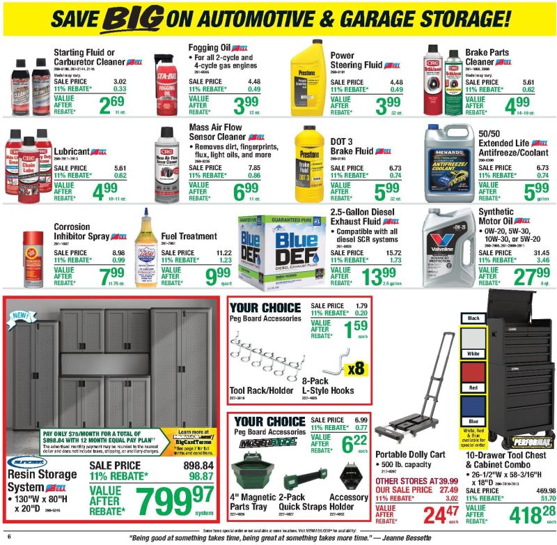 MENARDS weekly ad Oct 21 – Nov 2, 2026 – page 8
