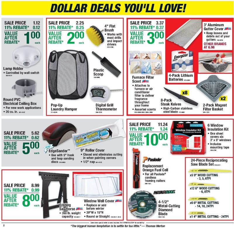 MENARDS weekly ad Oct 21 – Nov 2, 2026 – page 2
