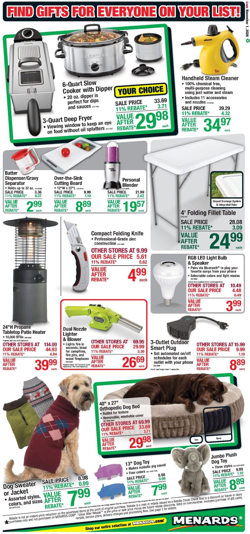MENARDS weekly ad Oct 21 – Nov 2, 2026 – page 4
