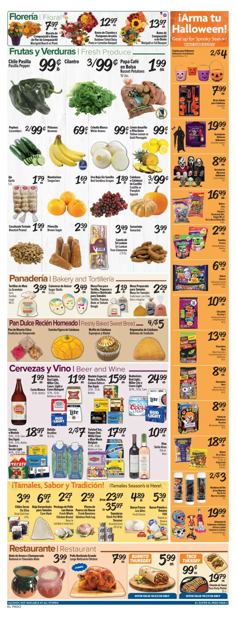 EL SUPER weekly ad Oct 21 – Oct 27, 2026 – page 4