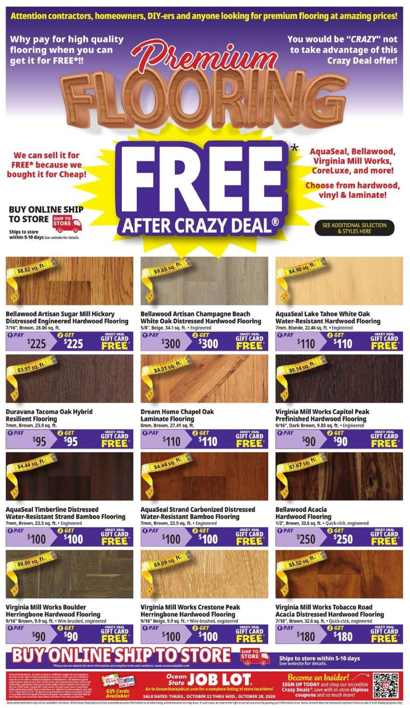 OCEAN STATE JOB LOT weekly ad Oct 22 – Oct 29, 2026 – page 20