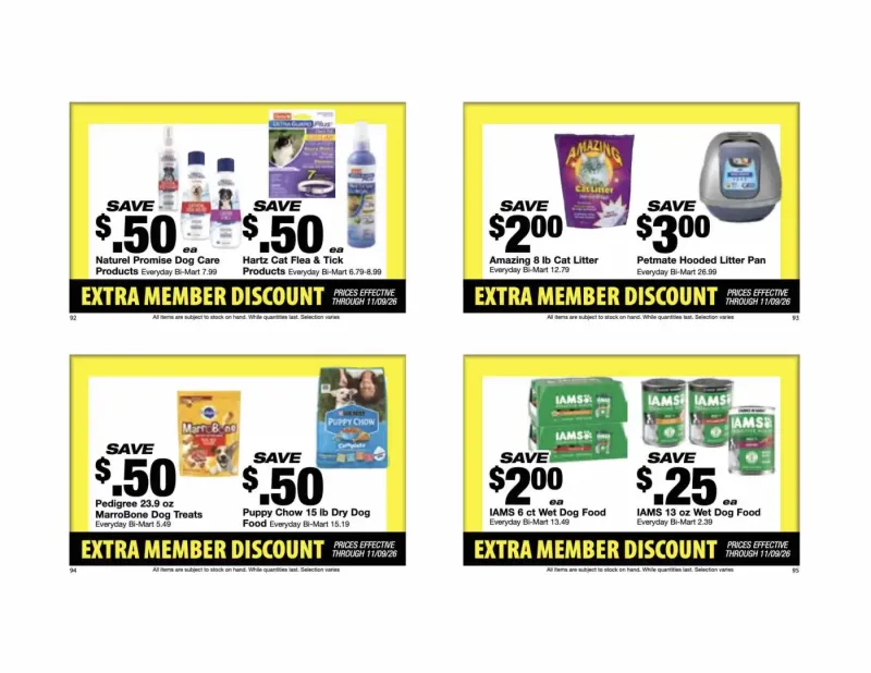 BI-MART weekly ad Oct 26 – Nov 28, 2026 – page 25