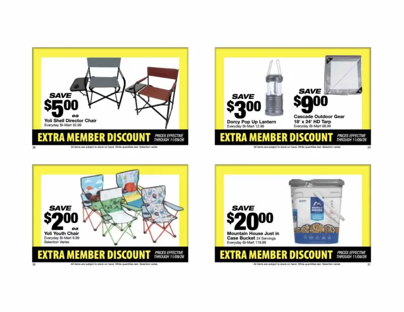BI-MART weekly ad Oct 26 – Nov 28, 2026 – page 9