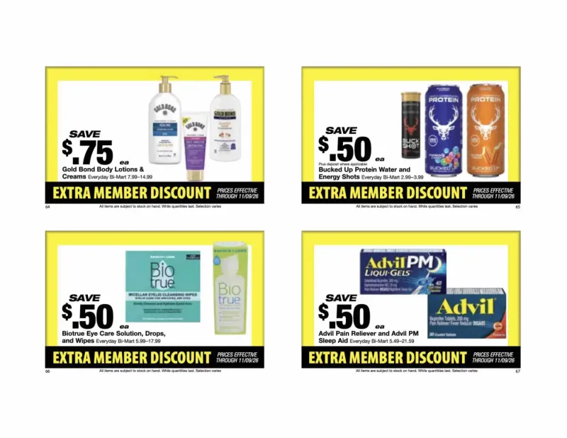 BI-MART weekly ad Oct 26 – Nov 28, 2026 – page 18