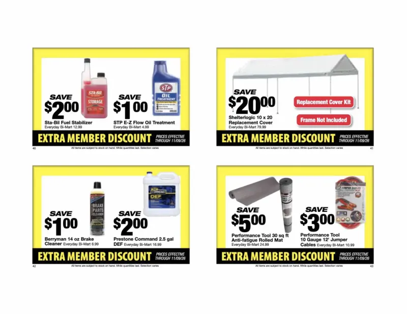 BI-MART weekly ad Oct 26 – Nov 28, 2026 – page 12