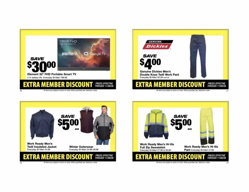 BI-MART weekly ad Oct 26 – Nov 28, 2026 – page 7