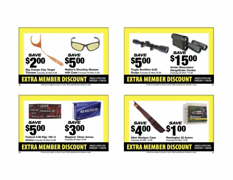 BI-MART weekly ad Oct 26 – Nov 28, 2026 – page 11