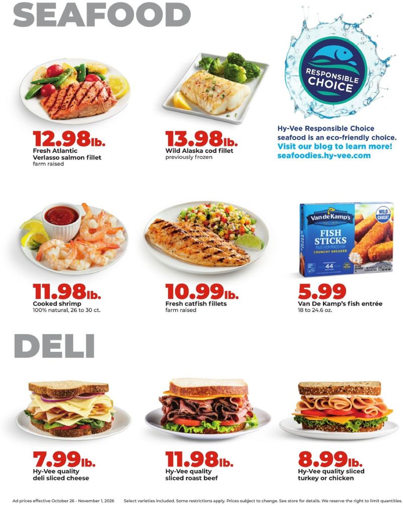 HYVEE weekly ad Oct 26 – Nov 2, 2026 – page 21