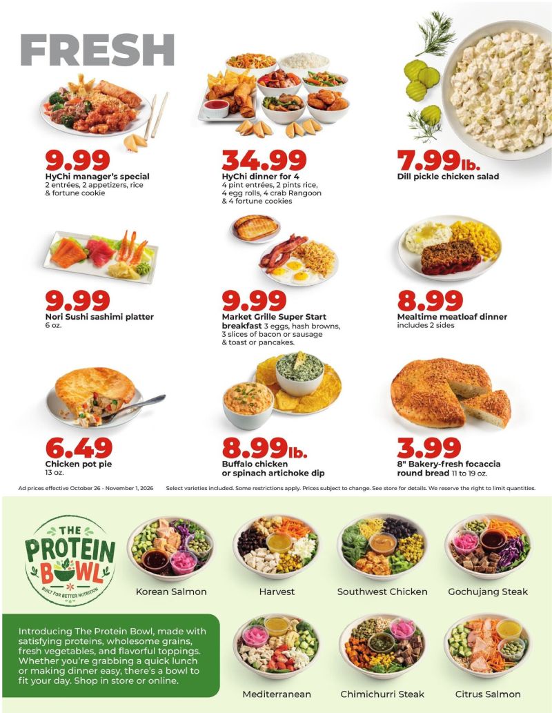 HYVEE weekly ad Oct 26 – Nov 2, 2026 – page 23