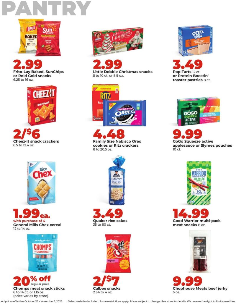 HYVEE weekly ad Oct 26 – Nov 2, 2026 – page 28