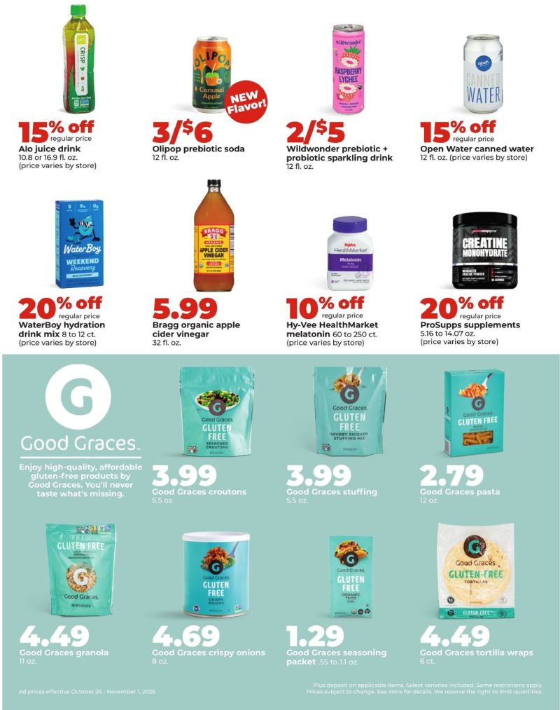 HYVEE weekly ad Oct 26 – Nov 2, 2026 – page 40
