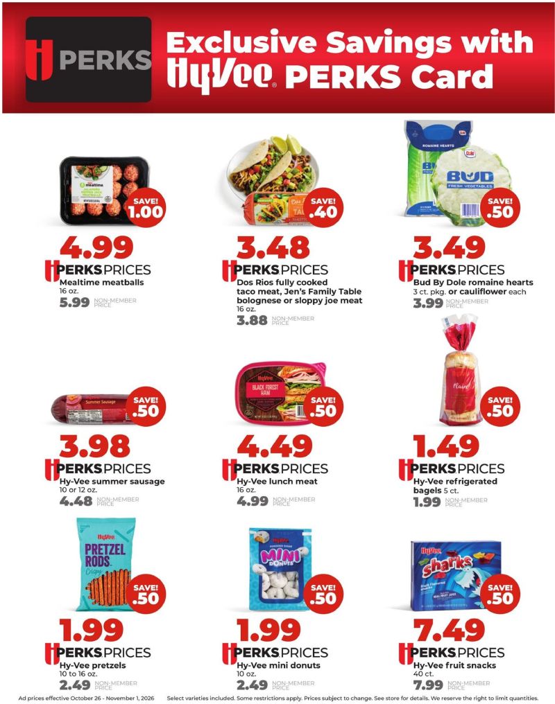 HYVEE weekly ad Oct 26 – Nov 2, 2026 – page 8