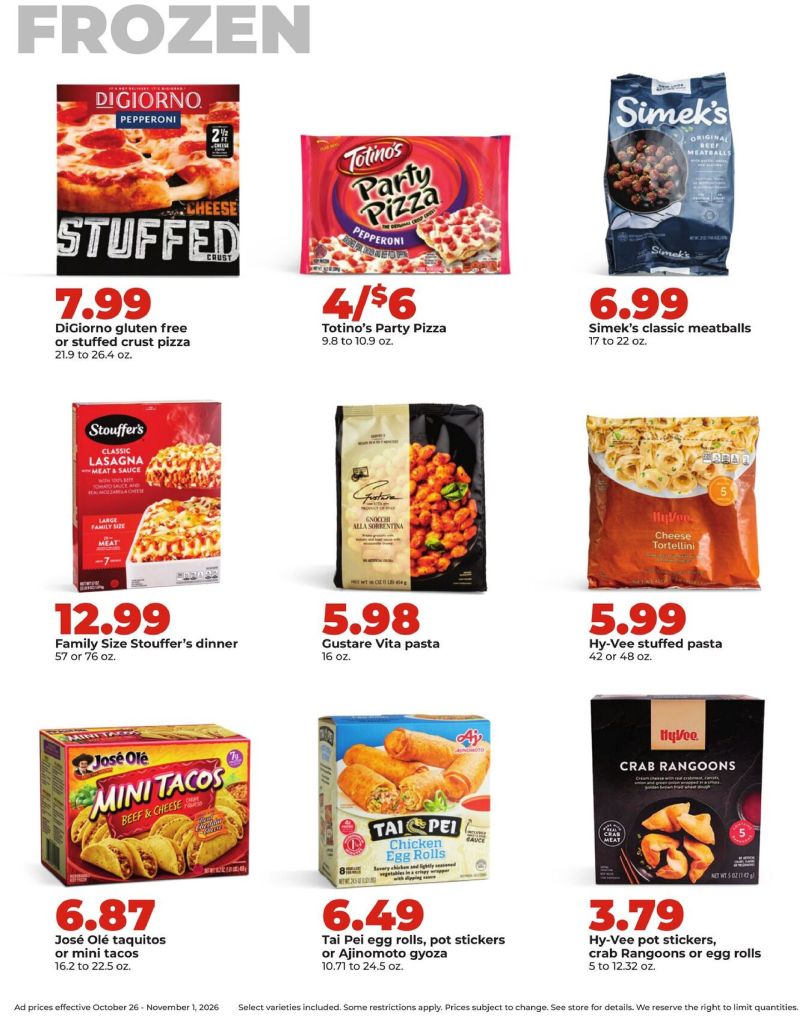 HYVEE weekly ad Oct 26 – Nov 2, 2026 – page 36