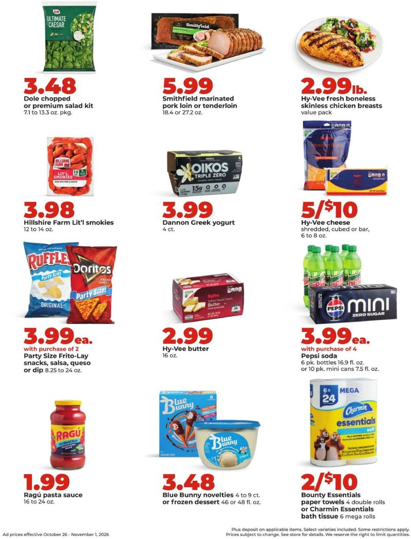 HYVEE weekly ad Oct 26 – Nov 2, 2026 – page 2