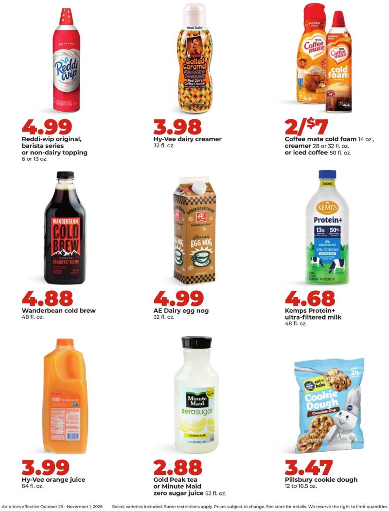 HYVEE weekly ad Oct 26 – Nov 2, 2026 – page 35