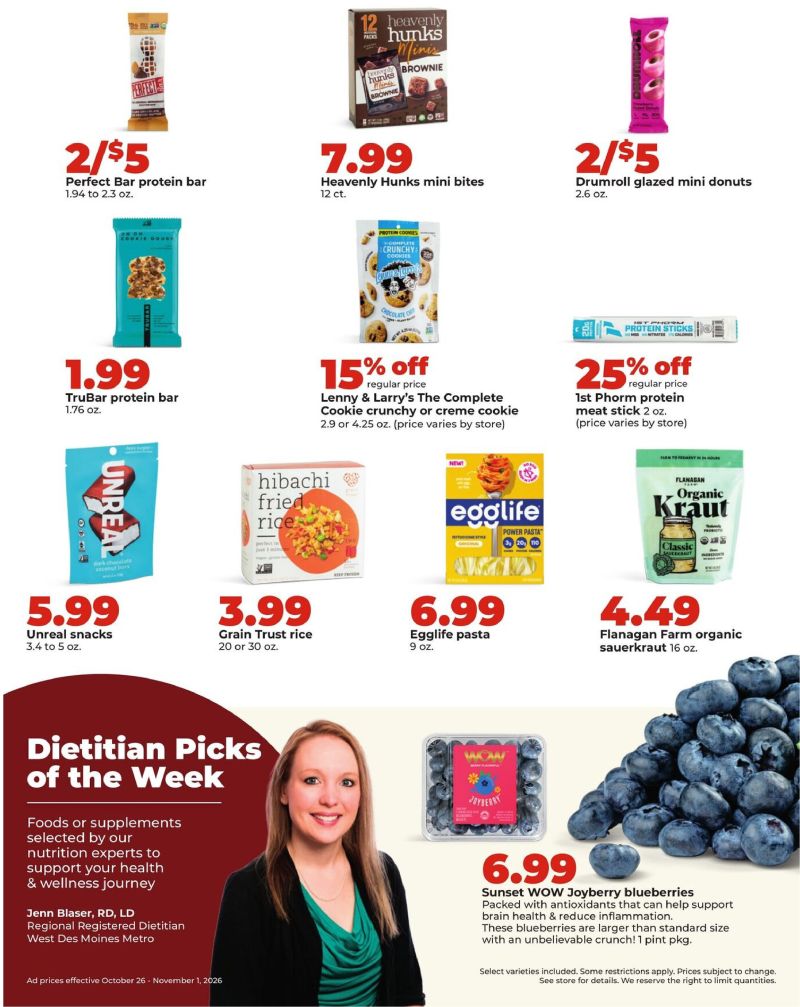 HYVEE weekly ad Oct 26 – Nov 2, 2026 – page 39