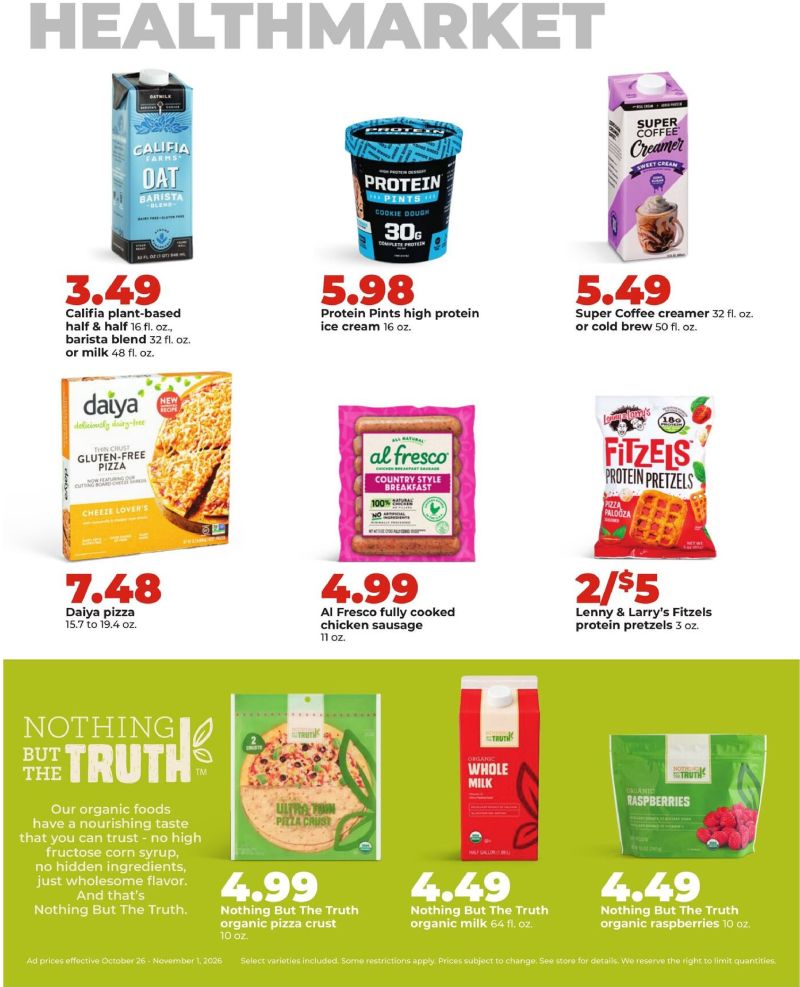 HYVEE weekly ad Oct 26 – Nov 2, 2026 – page 38