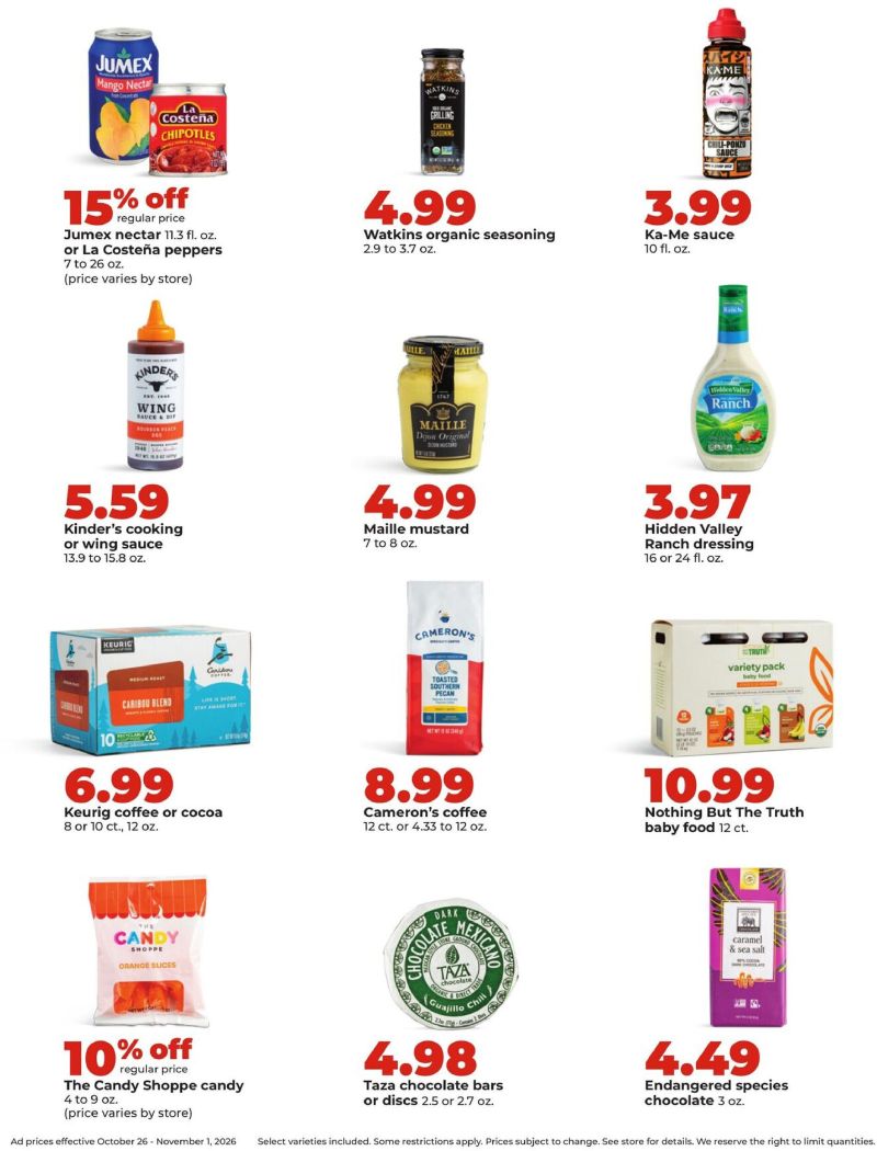 HYVEE weekly ad Oct 26 – Nov 2, 2026 – page 31