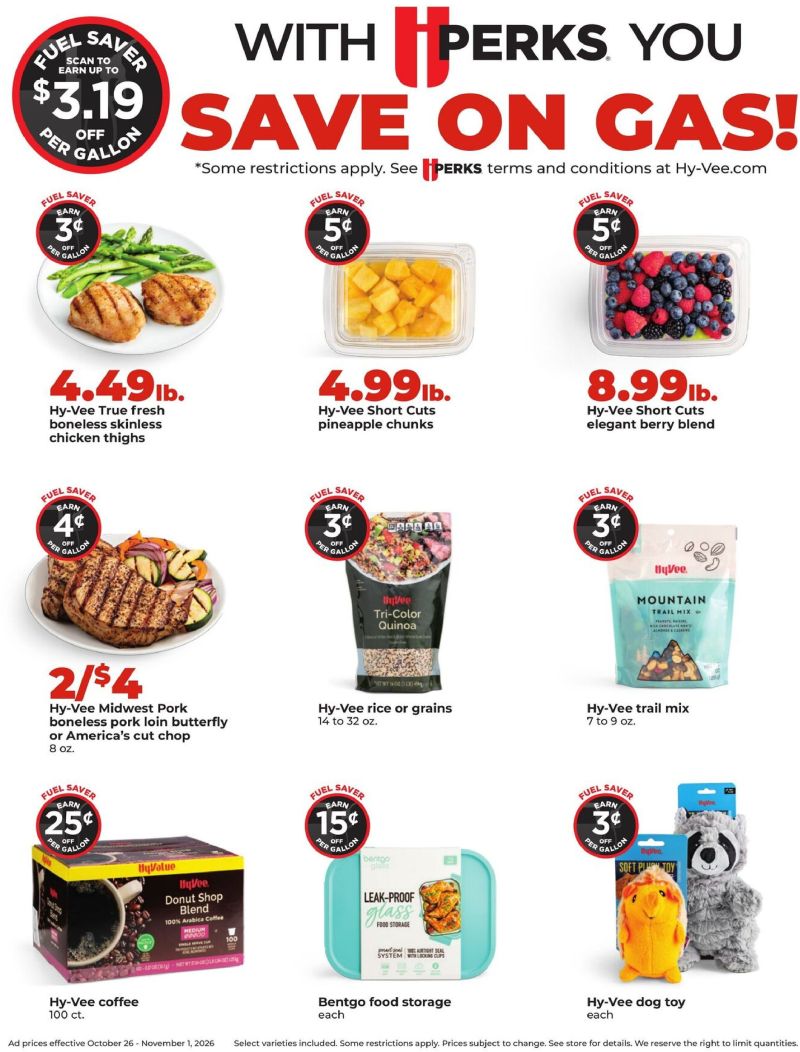HYVEE weekly ad Oct 26 – Nov 2, 2026 – page 12