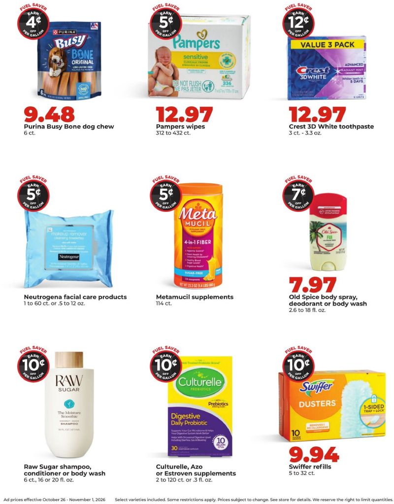 HYVEE weekly ad Oct 26 – Nov 2, 2026 – page 13