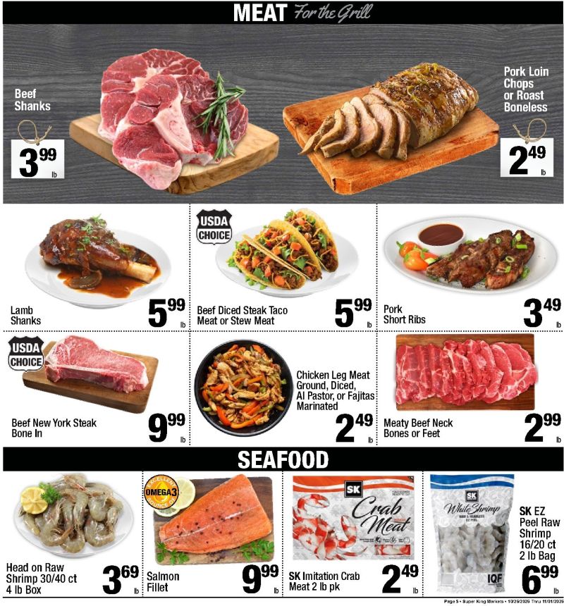 SUPER KING weekly ad Oct 26 – Nov 1, 2026 – page 5