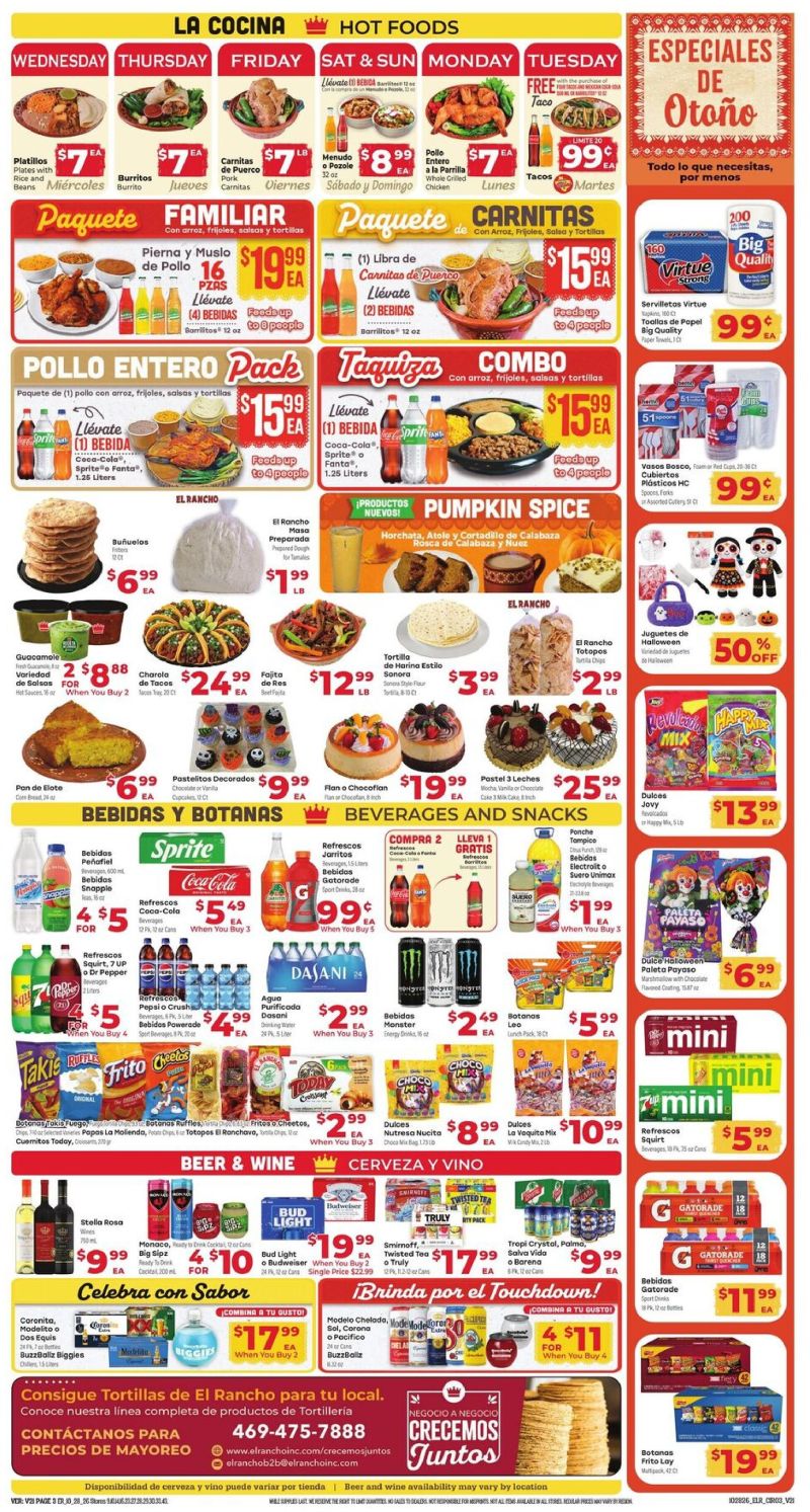 EL RANCHO weekly ad Oct 28 – Nov 4, 2026 – page 3
