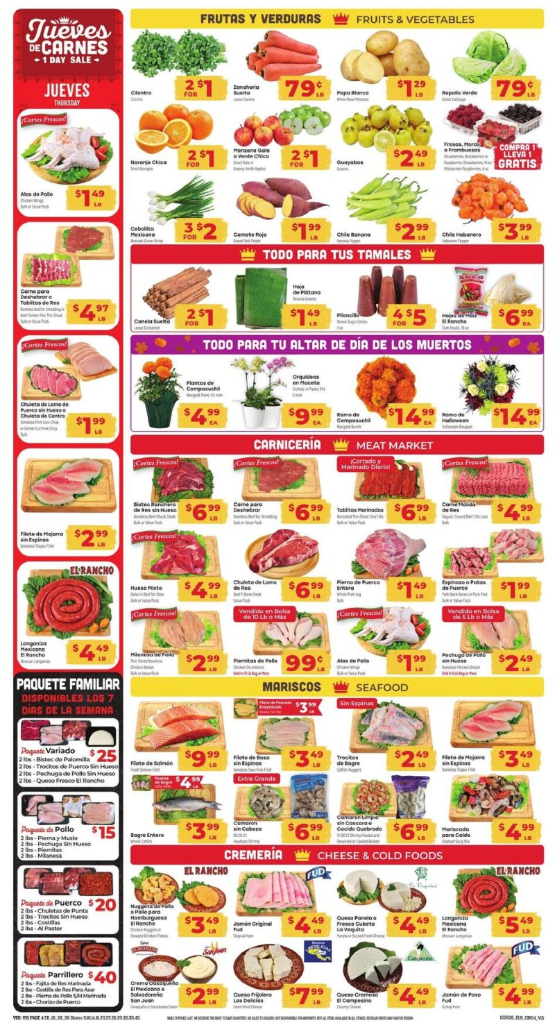 EL RANCHO weekly ad Oct 28 – Nov 4, 2026 – page 4