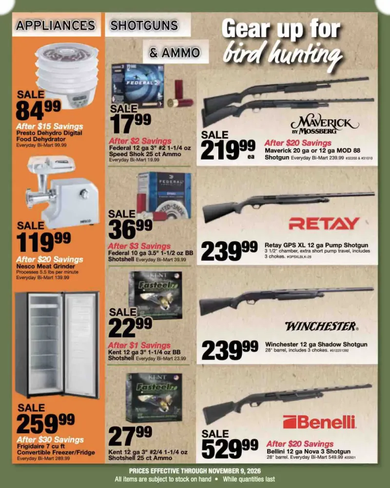 BI-MART weekly ad Oct 27 – Nov 29, 2026 – page 2