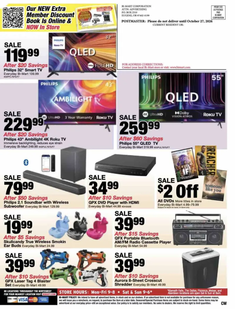 BI-MART weekly ad Oct 27 – Nov 29, 2026 – page 12