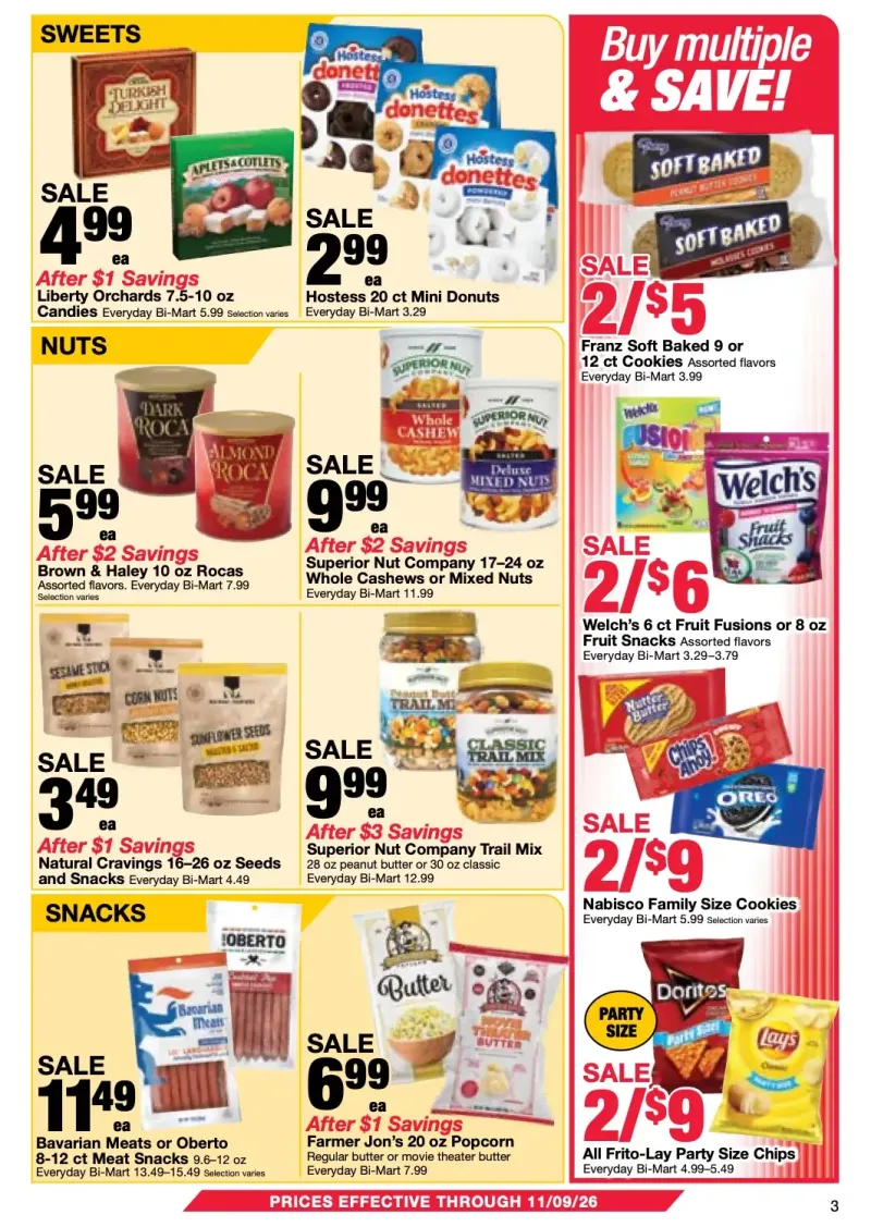 BI-MART weekly ad Oct 27 – Nov 29, 2026 – page 3
