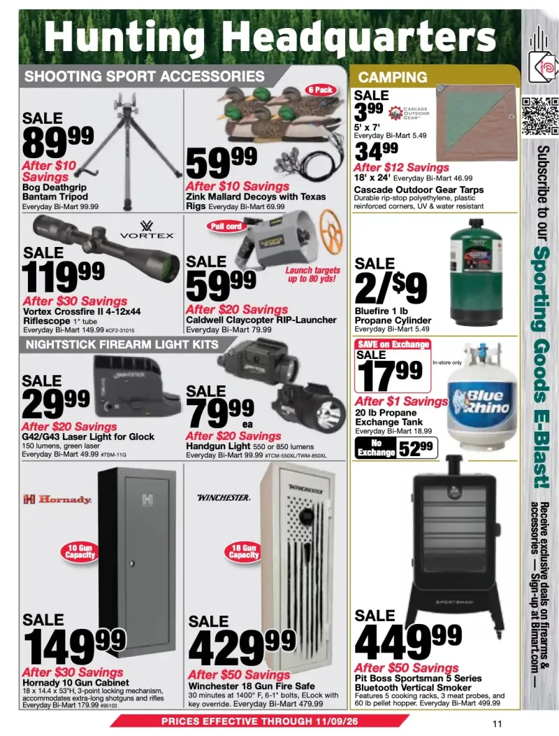 BI-MART weekly ad Oct 27 – Nov 29, 2026 – page 11