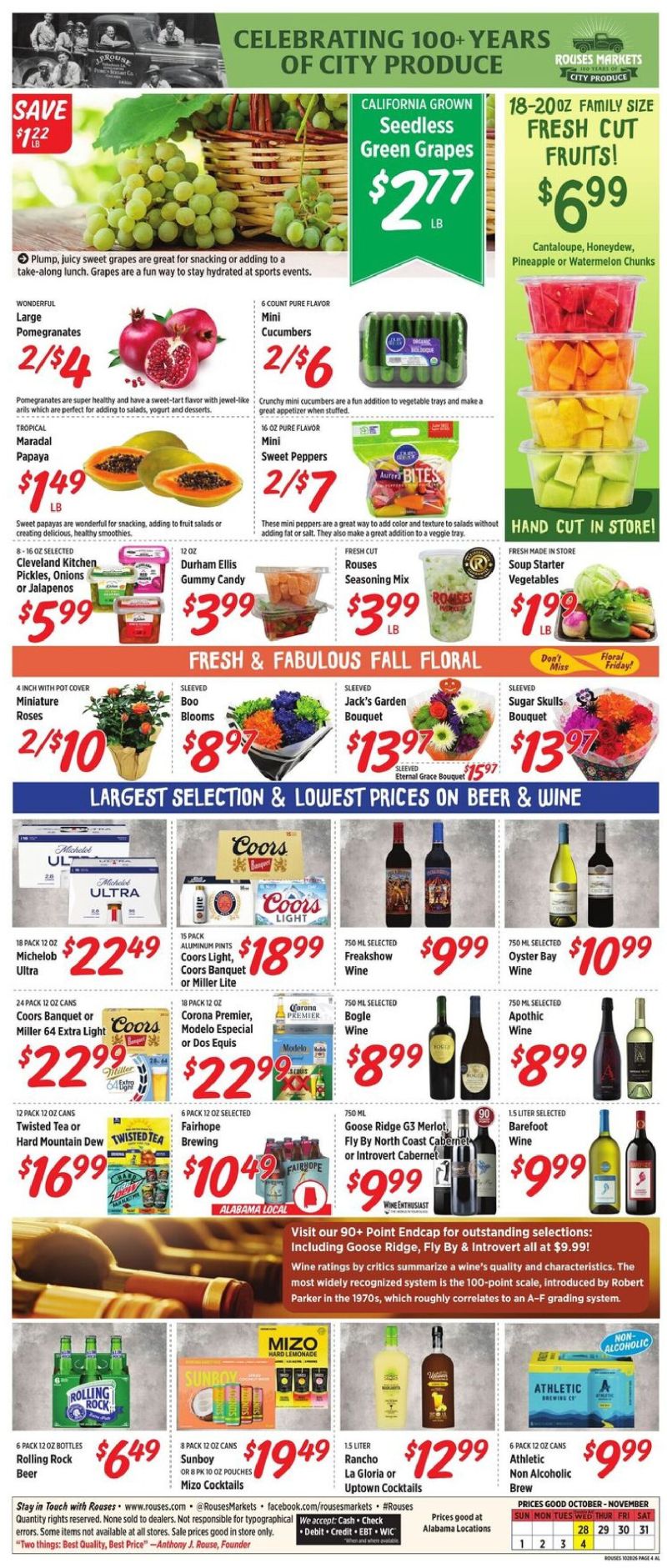 ROUSES weekly ad Oct 28 – Nov 5, 2026 – page 8