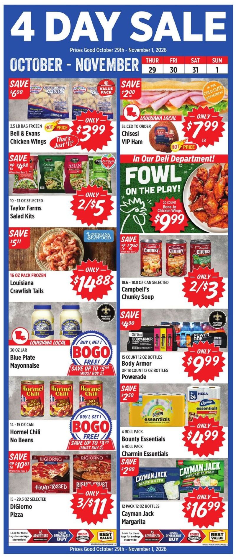 ROUSES weekly ad Oct 28 – Nov 5, 2026 – page 2