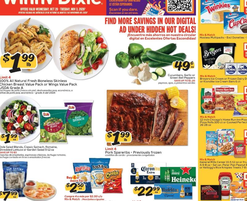 WINN DIXIE weekly ad Oct 28 – Nov 4, 2026 – page 1