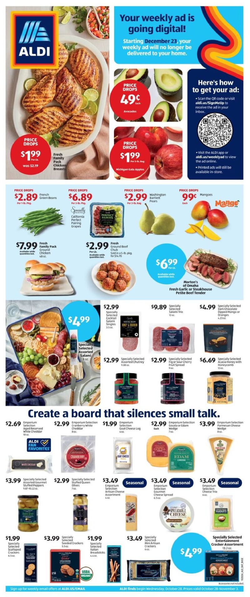 ALDI weekly ad Oct 28 – Nov 4, 2026 – page 1
